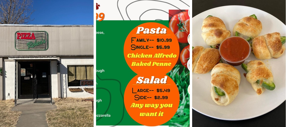 Pizza Rehea's Menu